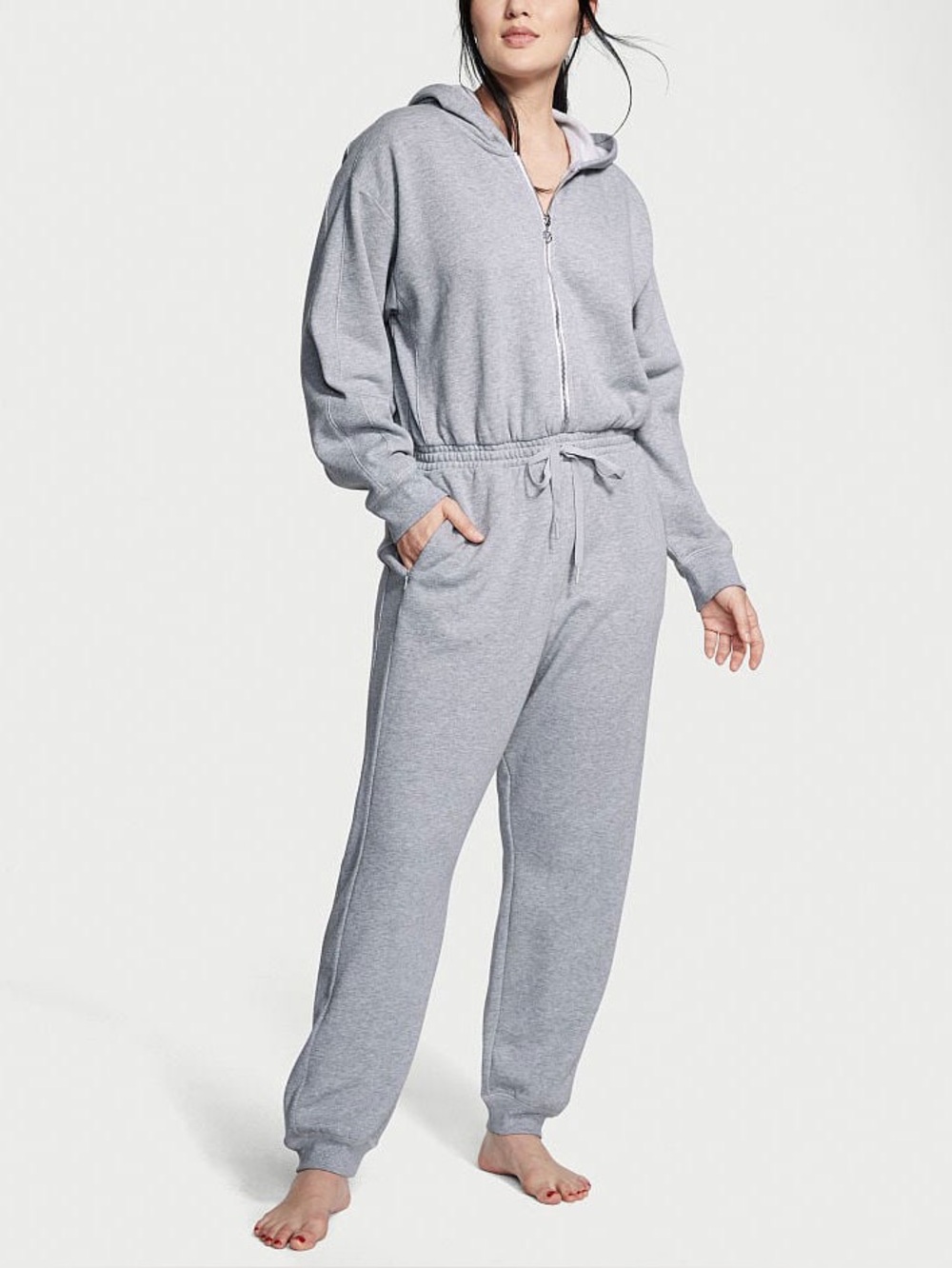 Victoria Secret On Point Zip Up Jumpsuit
